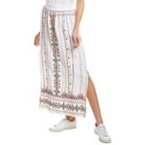 NWT Johnny Was Verena Side Slit Maxi Skirt , XL